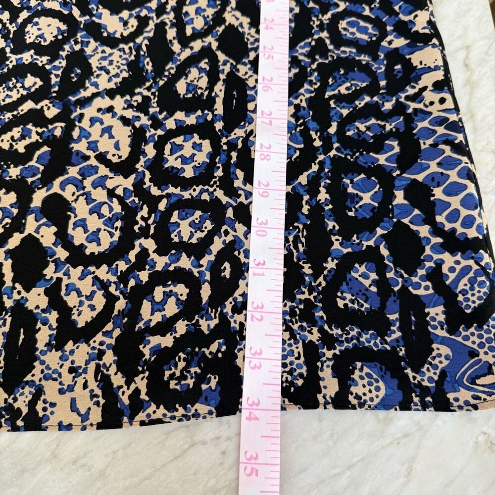 Tibi 100% Silk Python Print Long Sleeve Mini Shif… - image 8